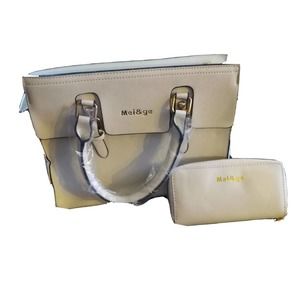 Mei&ge Hand Bag with wallet Ivory